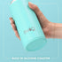 Swig Life Skinny Can Cooler, 12oz Insulated Slim Can Holder, Stainless Steel for Tall Beer Bottles, Beach Accessories