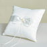 Wedding Flower Girl Basket and Ring Bearer Pillow Set - Simple Bow Pearl Collection, Ivory