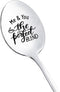 Anniversary Christmas Gifts for Couple, Me & You the Perfect Blend Spoon for Coffee Tea Lovers, Funny Birthday