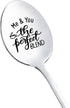 Anniversary Christmas Gifts for Couple, Me & You the Perfect Blend Spoon for Coffee Tea Lovers, Funny Birthday