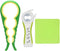 Otstar Jar Opener and Bottle Opener with Silicone Gripper, Designed for Weak Hands, Seniors, Arthritis - Green