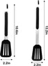 Cooking Tongs, 9 inches and 12 inches Stainless Steel Kitchen Silicone Serving Tong with Locking Handle