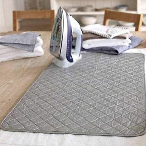 True & Tidy Steam and Ironing Mat, Instantly Transforms Flat Surfaces into Convenient Ironing Board, MAT-100
