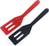 2 Pack Kunovo Small Spatula for Nonstick Cookware, Heat-Resistant Silicone Thin Spatula for Baking