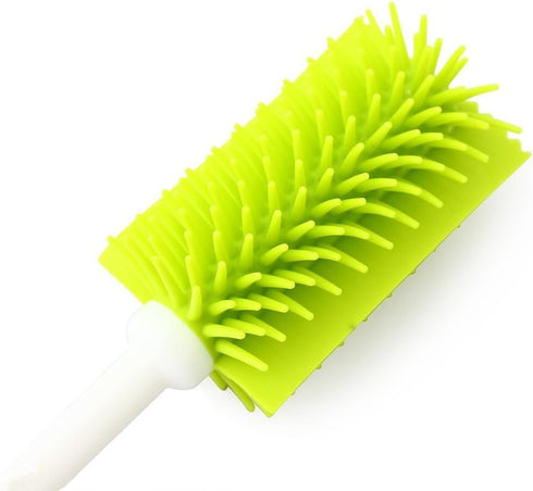 Bottle Brush Cleaning Set, Long Handle Dish Cup Scrubber for Non-Stick Pot, Pan, Bowl, Coffee Mugs