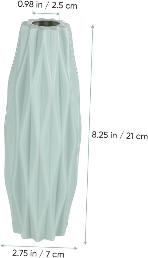 EXCEART Desktop Vase Decoration - Nordic Style Modern Vase for Simplicity Flower Container