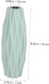 EXCEART Desktop Vase Decoration - Nordic Style Modern Vase for Simplicity Flower Container