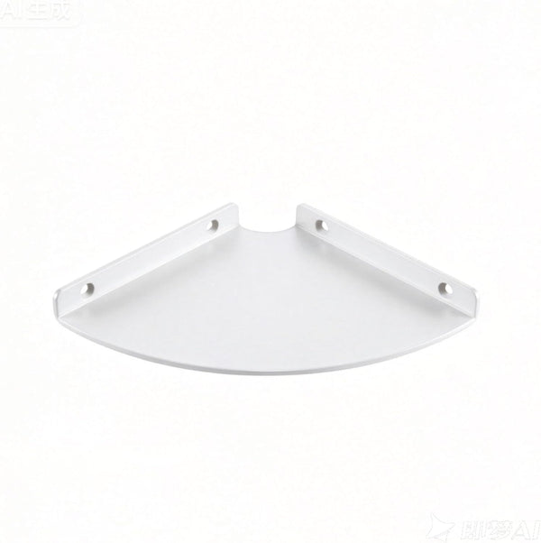 YUjieSTC Corner Floating Shelf, 3.0mm Aluminum Alloy Corner Shelves Wall Mounted (6 inch