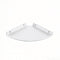 YUjieSTC Corner Floating Shelf, 3.0mm Aluminum Alloy Corner Shelves Wall Mounted (6 inch