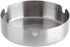 Juvale 5 Pack Stainless Steel Ashtrays - Round Patio Ashtray for Cigarettes, Indoor & Outdoor Use