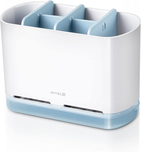 JOMOLA Dish Brush Caddy for Kitchen Sink Toothbrush Holders for Bathrooms Sink