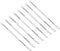 lasenersm 8-Piece Stainless Steel Lobster & Crab Forks, Nut Forks, Silver Seafood Picks