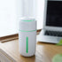 Small Cool Mist Humidifier for Bedroom Home Office, Portable Travel Humidifier for Car, Personal Cool Mist Humidifier for Travel, with 7 Colors LED Light, Battery Powered