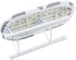Mini Ironing Board Portable 10.2" Folding Ironing Board with Cloth Cover for Collar Cuff Shoulder Corner (Style 3)