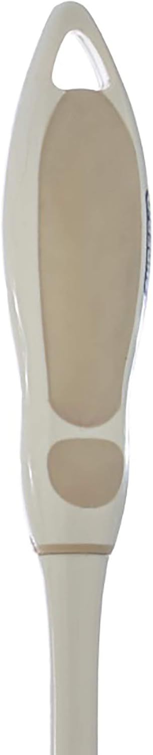 Pack (3) Toilet Bowl Brushes with Lip Beige, Multi Toilet Brush Scrub Under Rim, Bathroom Cleaner Scrubber, Heavy Duty