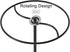 360 Rotating Sunglasses Organizer Stand, Eyewear Display Holder for Nightstand, Desk, Bedroom or Shop Selling (Black)