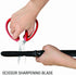 GANZO Firebird ProSharp Multifunctional Sharpener - Double Sided Diamond Tungsten Steel Ceramic - Lightweight, Compact