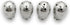 Steam Nozzle Set for Espresso Machines - 4 Piece Set Fits M10-10mm Nozzles for Rocket, ECM, La Spaziale, and More