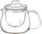 KINTO UNITEA Teapot, 15.2 fl oz (450 ml), Heat-resistant Glass, Dishwasher-safe, Gift