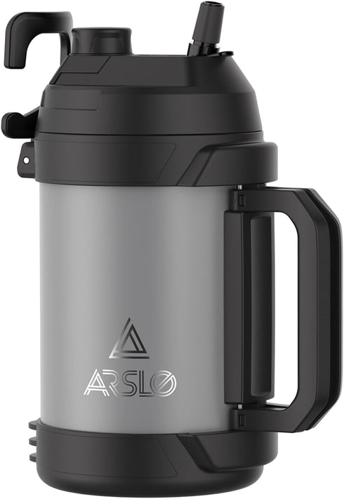 Sports Water Jug - Gallon Water Bottle - Large Insulated Stainless Steel