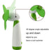 JDYYICZ Mini Handheld Fan, Personal Battery Operated Fan with Soft Foam Blades for Home and Travel (Green)