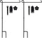 YEAHOME 2PC Garden Flag Holder Stand, Premium Weather-Proof Metal Flagpole for Outdoor Garden Decor