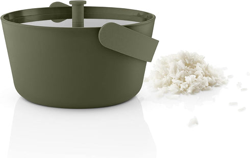 EVA SOLO Green Rice Steamer Tool | Cook Rice, Quinoa Easily in Microwave | Danish Design & Functionality