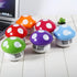 TOPINCN Mushroom Desktop Vacuum Cleaner, Cute Mini Mushroom Shape Dust Vacuum for Home, School, and Office (Red)