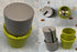 E-COSMOS Pack 1) Dry Fruit Cutter and Slicer with Stainless Steel Blade, Manual Nut Grinder for Almonds, Cashews, Pista