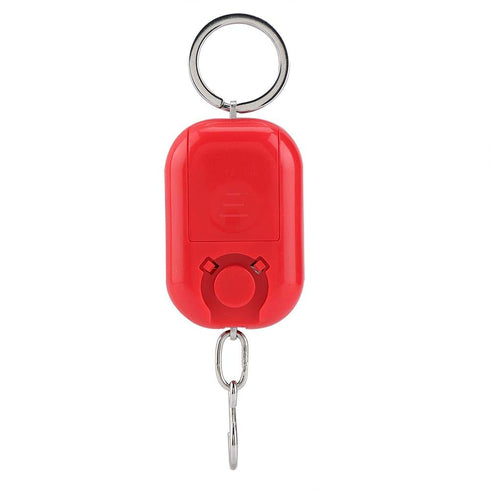 Mini Electronic Scale, Red Portable Fish Weighing Scale, 25Kg/5G Digital Pocket Key Chain Weight Hook for Kitchen