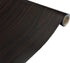 Teemall Self Adhesive Contact Paper, Black Brown Wood Grain, 15.6 by 79in, Dresser Drawer Cabinet Sticker