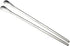 JASHII Matte Long Handle Spoon, Cocktail Mixing Stirring Spoons, 8.6 inch Brushed SUS304 Stainless Steel