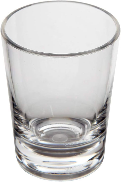 Lily's Home 1.5oz Acrylic Shot Glasses, Premium Clear Reusable Cups for Liquor, Jello Shots, Tasting, Dipping