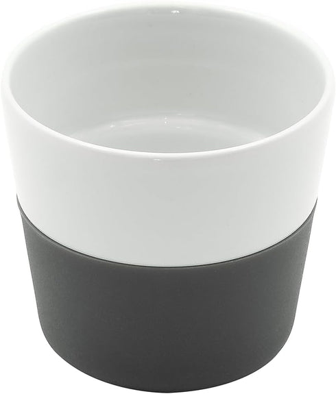 Eva Solo 2 Lungo Tumbler Mugs, 8 oz Porcelain Coffee Cups, Grey