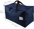 iwill CREATE PRO Pack of 3 Large 100L Clothing Storage Bags with Carry Handles, Duffle Bag for Travel, Blue