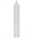 White Jumbo Candle, 9" X 1.5", Pagan Hoodoo Wicca Spell Altar Witch