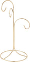 Bard's 3 Tiered Gold-Toned Ornament Stand, Tree, 10.75" H x 5.125" W x 5.125" D