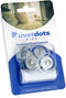 DuvetComforter Strong Magnetic Fasteners with Key, 1 Set or 4 for Duvet Cover Clips, Clear