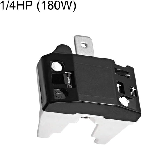 uxcell 2 Pcs Refrigerator Overload Protector Compressor Replacement Part, 1/4HP (180W)
