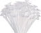 PP OPOUNT 50 Pieces Balloon Sticks, Upgraded Version White Holders with Cups for Party Decoration