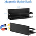Black4 Pack Magnetic Spice Rack Holder for Refrigerator Fridge Side Organizer Magnetic Shelf For Kitchen, Space Saver