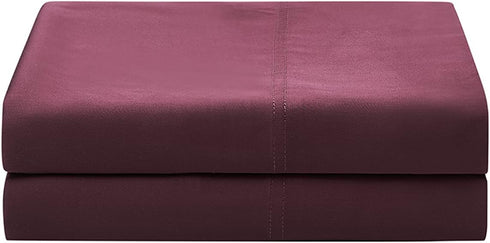 YnM Cooling Pillowcase 2 Pack, King Size (21''x40''), Burgundy