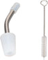 Stainless Steel Extended Kettle Spout - 10cm Brush, Coffee Kettle Spout for Home Kitchen Outdoor Use