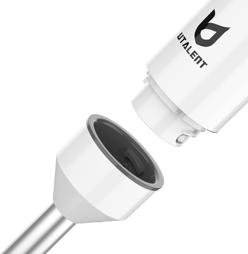 Cordless Hand Blender - UTALENT Variable Speed Immersion Blender with Fast Charger, Egg Whisk for Smoothies & Soups
