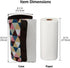 Olve Kitchen Paper Towel Holder, Hanging Paper Towel Dispenser Cover for Kitchen & Camping (Brown)