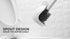 ELYPRO Toilet Brush with Holder Drip-Free Hygienic Bathroom Scrubber with No-Drip Caddy, Built-in Spout, Fast-Drying