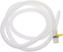 Stainless Steel Outdoor Tube Connector Kit, Anti-Sunshine Water Inlet Hose Extension for Washing Machine Drain