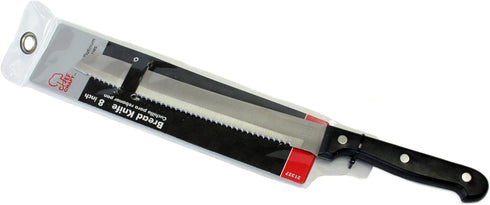 8 inch 13.5 inches Chef Craft Select Bread Knife, blade in length, Stainless Steel/Black