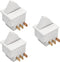 Heyiarbeit Refrigerator Door Light Switch, 3Pin Universal Replacement for Most Refrigerators, White (3Pcs)