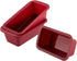 Silicone Mini Loaf Pan Set of 4 - Non-Stick Easy Release Baking Mold for Bread, Brownies, Cake, BPA Free
